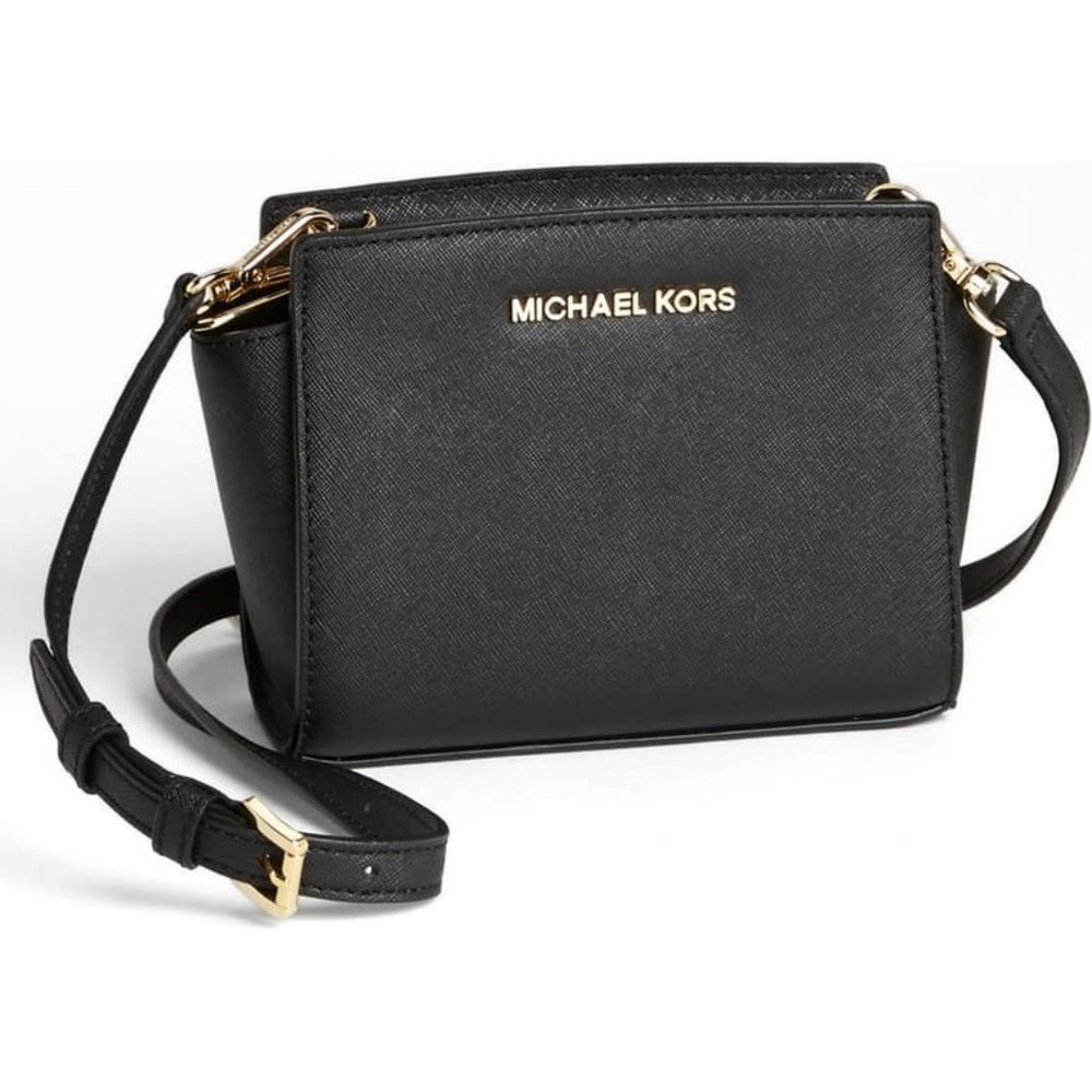 New with Tag Michael Kors Selma Mini Saffiano Leat